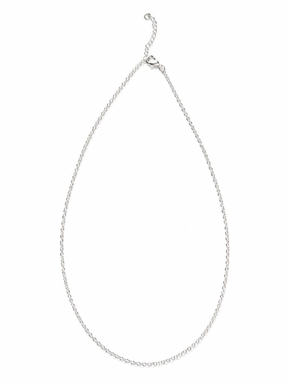 Brand New Sterling Silver Fine Cable Chain Dainty Necklace